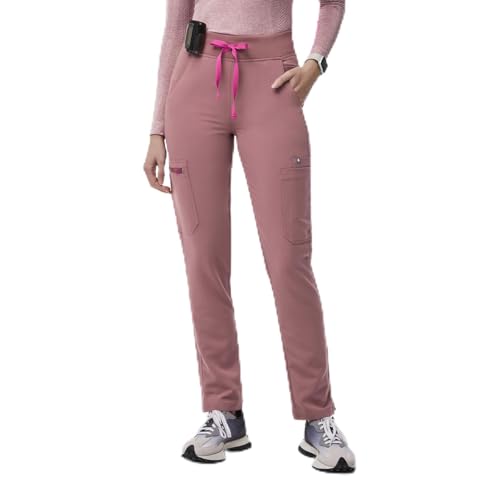 Amazon.com: FIGS YOLA High Waisted Skinny Scrub Pants for Women